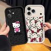 Case for Apple iPhone 17 Pro Max 16e 16 15 11 13 Mini XR Air XS 12 14 Plus Phone Cover Sanrio Cartoon Hello Kitty