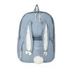 Schoolbag Girl Backpack Trend Cute Rabbit Ears Sweet Backpack Versatile Student School Bag Large Capacity Cartoon Backpack