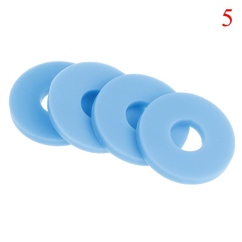 4Pcs Silicone Fender Strap Lock System Easy Install For Guitar Bass Ukulele
