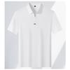 STORN New Men's Casual and Fashionable Solid Color Short Sleeved Polo Shirt Comfortable and Versatile Summer T-shirt