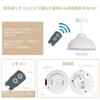 Pispoer Lighting Remote Control Switch: Transforms pendant light fixtures without a remote into remote-controlled lights, allowing for easy onoff