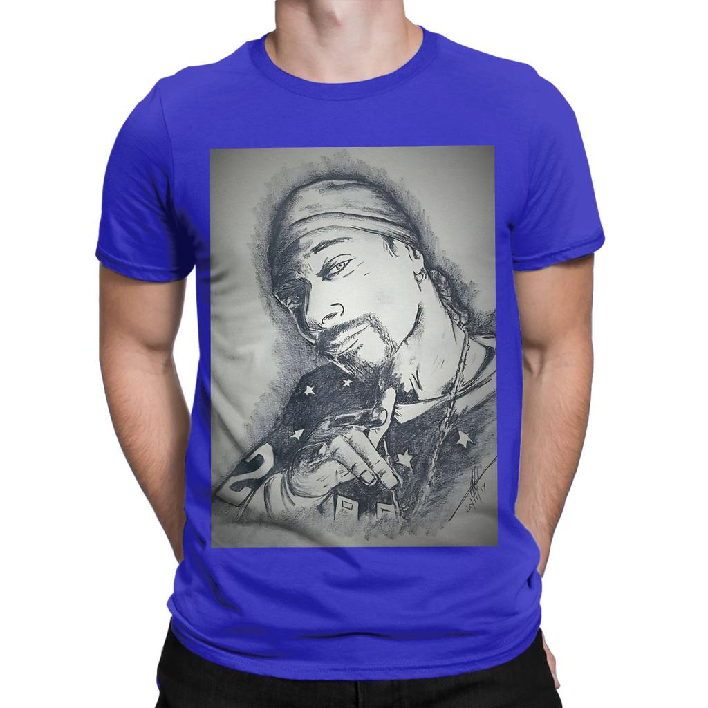 Snoopy Funny 100 Cotton TShirt snoop dogg Tees Tops For Unisex