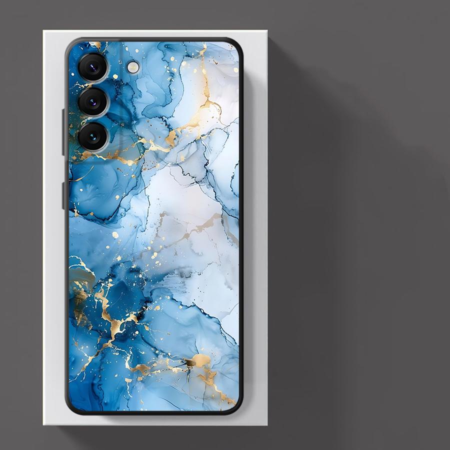 Marble Phone Case for Samsung Galaxy A51 A52 A52s A53 A54 A55 A71 A72 A21s A31 A41 A16 A50 A70s Luxury Cover