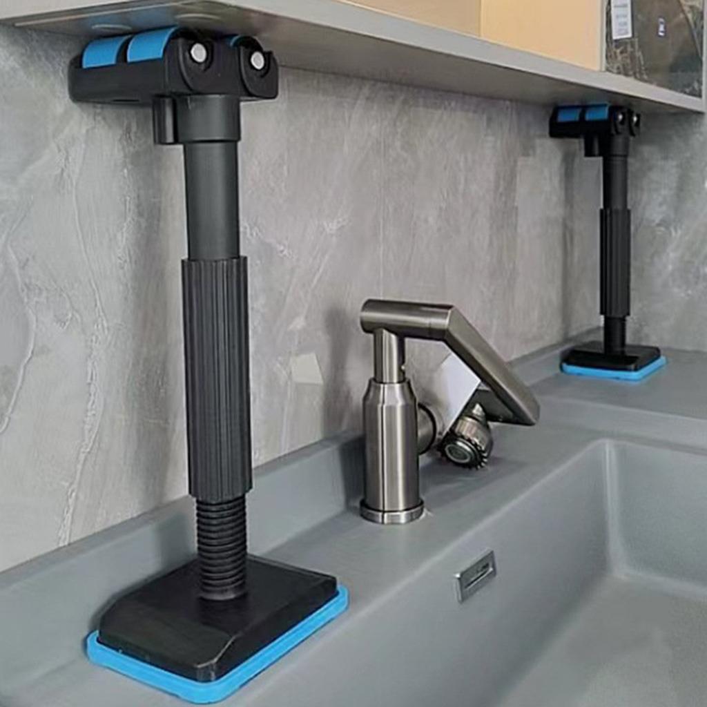 Schrankheber Stützfuß Höhenverstellbare Hebehalterung Wand Badezimmerschrank Montageassistent Schranktür Installationshilfe
