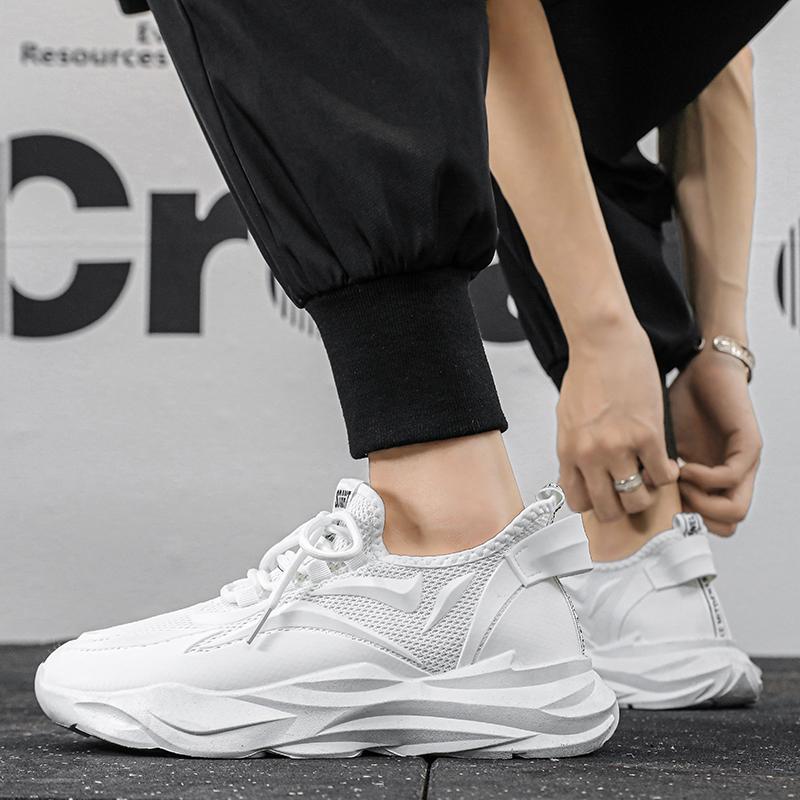 Fashion PARZIVAL Men Casual Shoes Spring Breathable Clunky Sneaker Sport Shoes Mens Sneakers Vulcanized Shoes Trainers Tenis Masculino