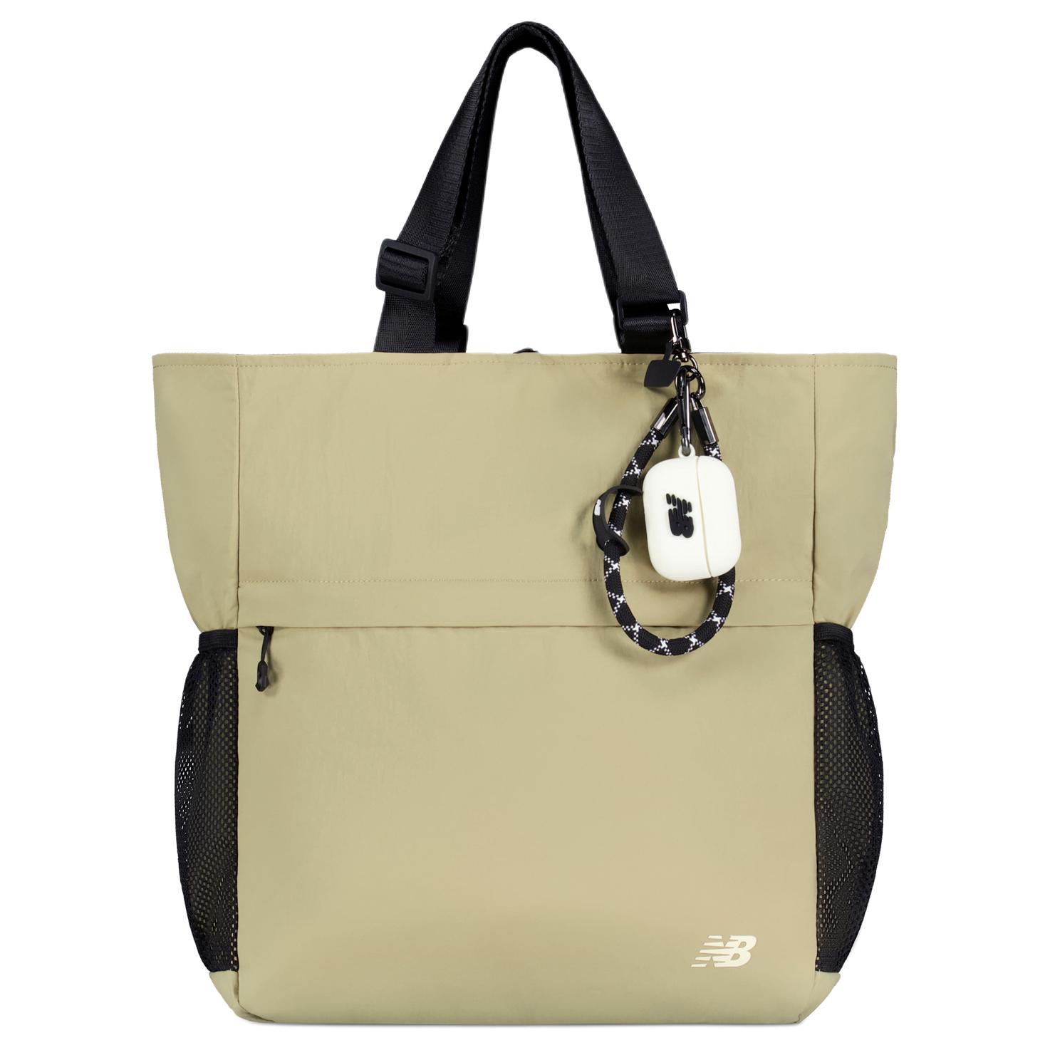 

New Balance Fabric Backpack, Handbag Unisex Greige New Balance LAB52410-TWF