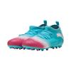 Puma Future 8 Match Comfortable Versatile Non-Slip Durable Breathable Mid-Top Kids Soccer Shoes Kids Soccer Shoes Blue 108849-01