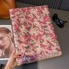 Breathable Polka Floral Viscose Soft Scarf Boho Chic Thick Fringe Shawl for Women Perfect for Travel & Casual Muslim Hijab