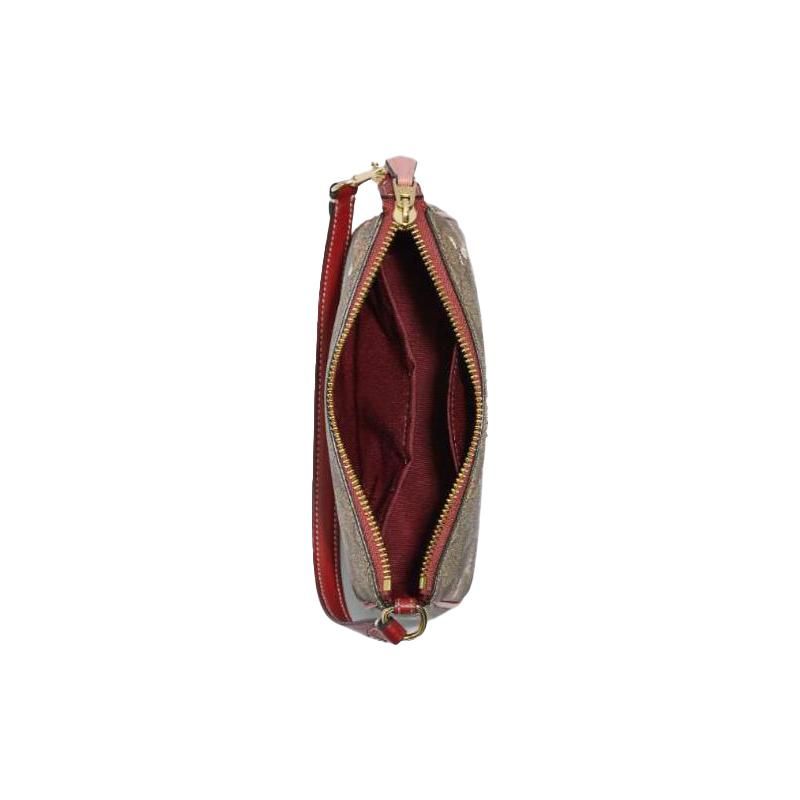 Coach Nolita 19 Animal Badge Series Cat Print Multi-Functional Pocket Signature Coated Canvas With Smooth Leather Shoulder Bag CC418-IME7V
