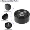 Drive Belt Idler Pulley for Kia Sportage 2011-2016 for Hyundai Santa Fe 10-12 Serpentine Tensioner Pulley Idler No.2528725000/2528725110 1 Pc