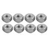 For Bobcat Wheel Bolt Nut Kit 8PCS Replacement Part for Models 643 S76 S770 S570 S130 632 with Part Numbers 6709170 6564669