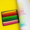 Mini Crayon Sticks Safe No Odor Rich Color Ultra-light Waterproof Preschool Kids Triangle Crayons School Supplies