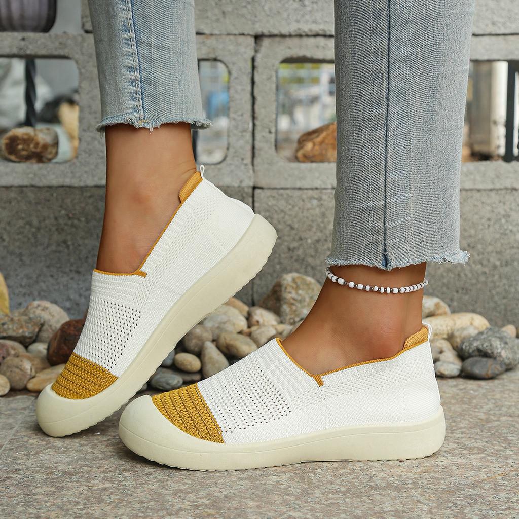 Women's Breathable Mesh Shoes, Lazy Shoes, Lightweight Soft-soled Casual Sports Shoes