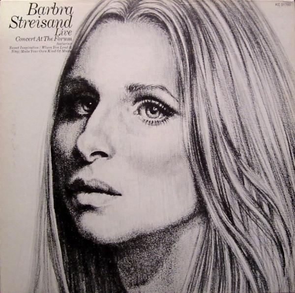 

LP Record BARBRA STREISAND Live Concert At The Forum KC31760 Columbia Canada Rock Used