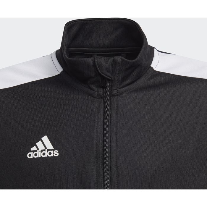 Bunda - adidas - Jr Tiro Jacket - Černá - Dlouhý rukáv - Polyester