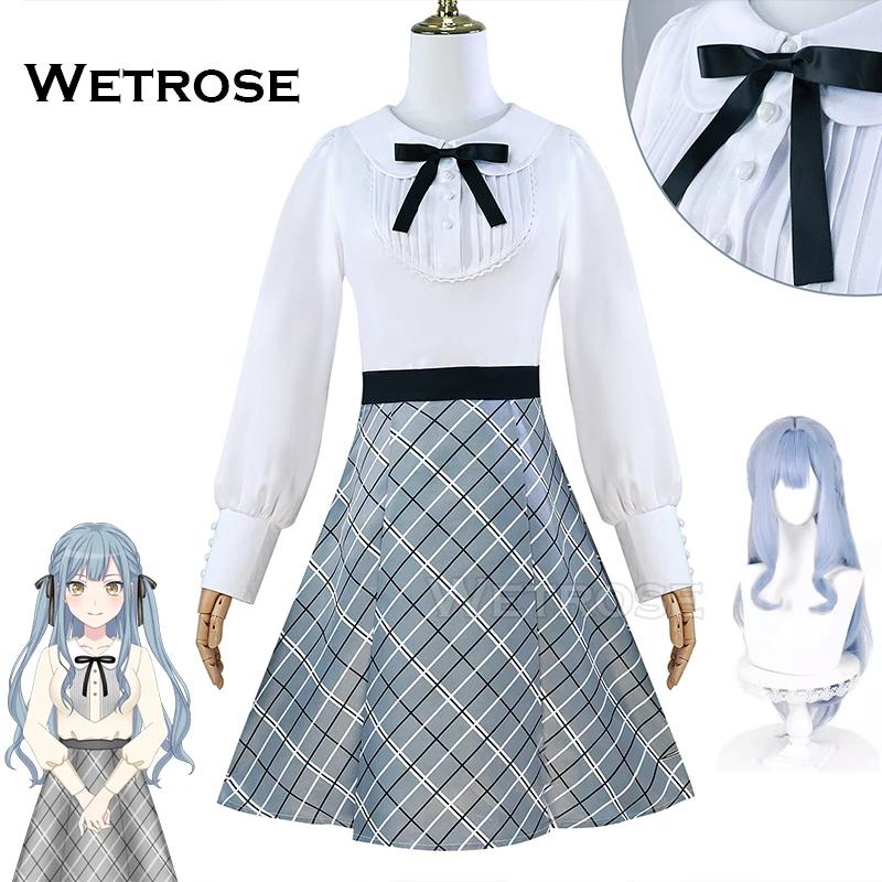 Togawa Sakiko Saki Cosplay Costume Mygo Bang Dream Ave Mujica Casual Wear Dress Skirt Set Halloween Xmas