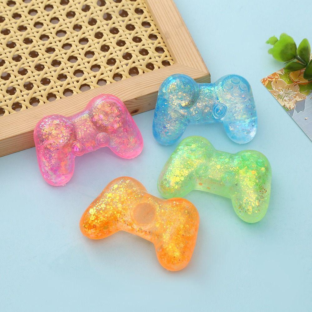 Sequins Game Machine Squishy Super Soft Sensory Fidget Toy Creative Maltose Fidget Ball Kid Adults