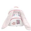 Girl Plush Lopunny Cartoon Backpack With Collapsible Storage And Cartoon Pattern