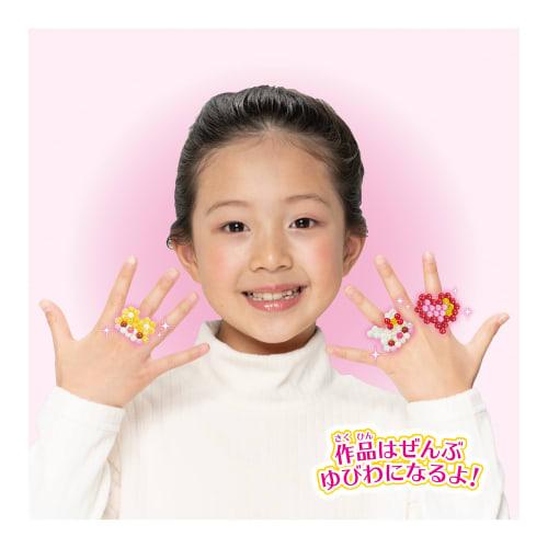 Aquabeads Sold Separately Bead Set [Sparkling Ring Set] AQ-350 ST Mark Certification Ages 6 and Up Toy Water Sticks with Water Making Toy Aquabeads EP
