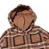 Jordan Archaeo Brown M J Ess Hldy Flc Po Plaid Print Soft Long Sleeve Hoodie Unisex Hoodies FV7458-223