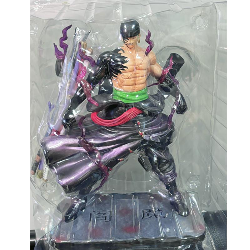 

In Stock 25cm Anime One Piece Zoro Figures Sky Painting Roronoa Zoro Action Figures PVC Collection Model Toys Birthday Gifts A