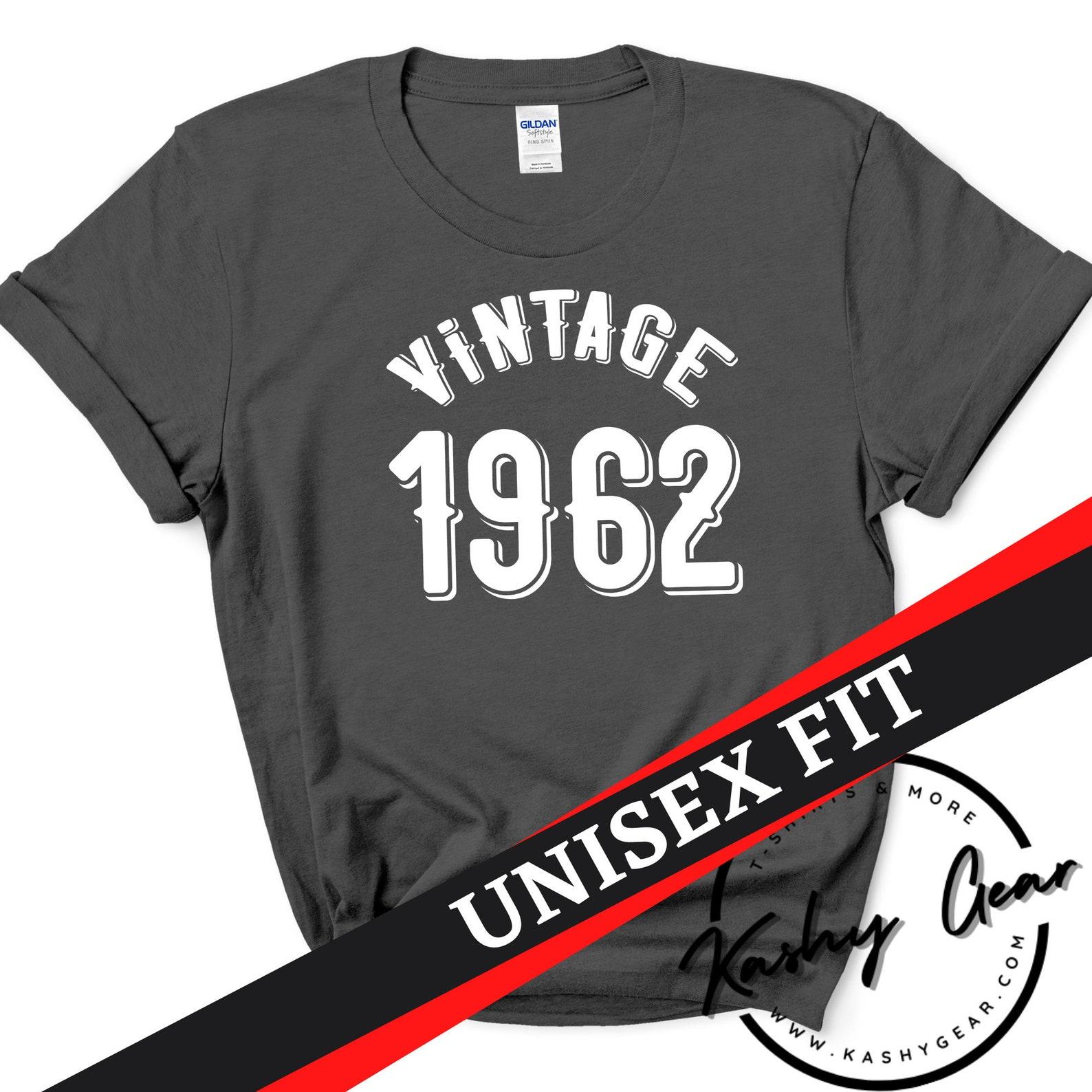 Vintage 1962 Shirt | 60th Birthday Shirt | 1962 Birthday Gift | 60th Birthday Shirt | 60th Shirt | 1962 Shirt Retro Classic Unisex 3XL