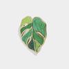 Green Leaf Exquisite Earrings For Women Alloy Material Chic Summer
