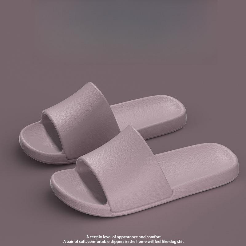 Slippers for Female Couples Wearing Outside, Non Slip Soft Bottom, Bathroom Shower, All Season Cool Slippers for Men