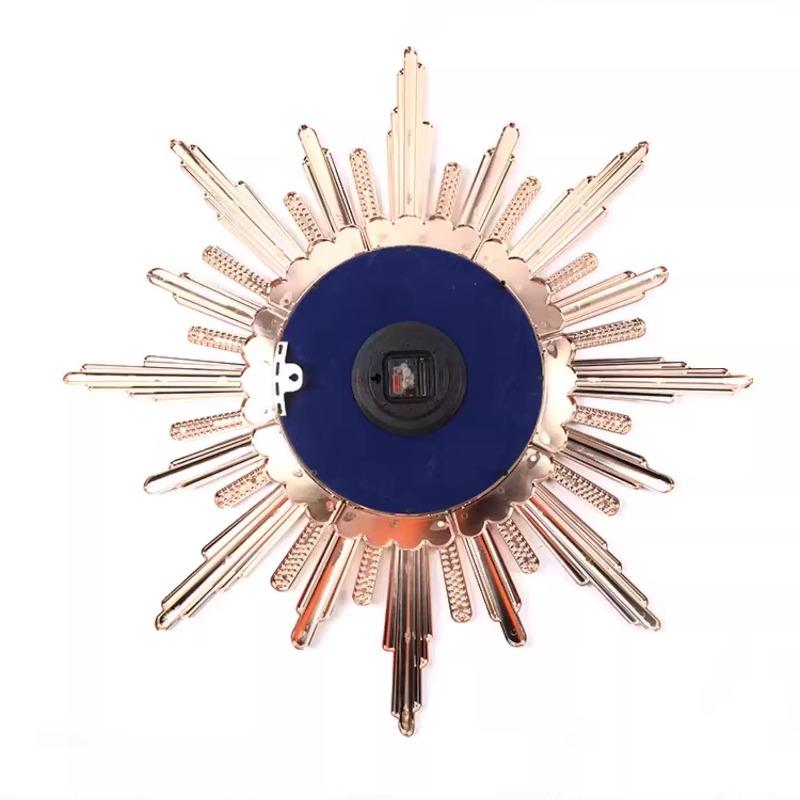 Luxury Large Wall Clock Shell Alloy Living Room Decoration Clock Modern Silent Wall Clocks Art Elegant Room Ornaments Watch