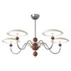 Retro Chinese Style Chandelier with French Cream Design for Living Room and Bedroom