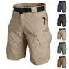 Men's Casual Workwear Multi-Pocket Shorts