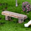 Micro Landscape Romantic Craft Resin Double Stool Bench Garden Figurine Decor