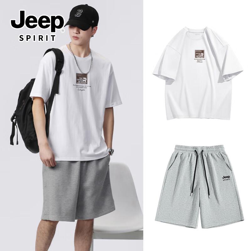 

JEEP SPIRIT Men s Casual T-Shirt & Shorts Collection 3XL