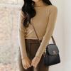 Women's Fashion Crossbody Bag Small Shoulder Messenger Purse Casual Shell Flap Handbag Ladies Everyday Satchel