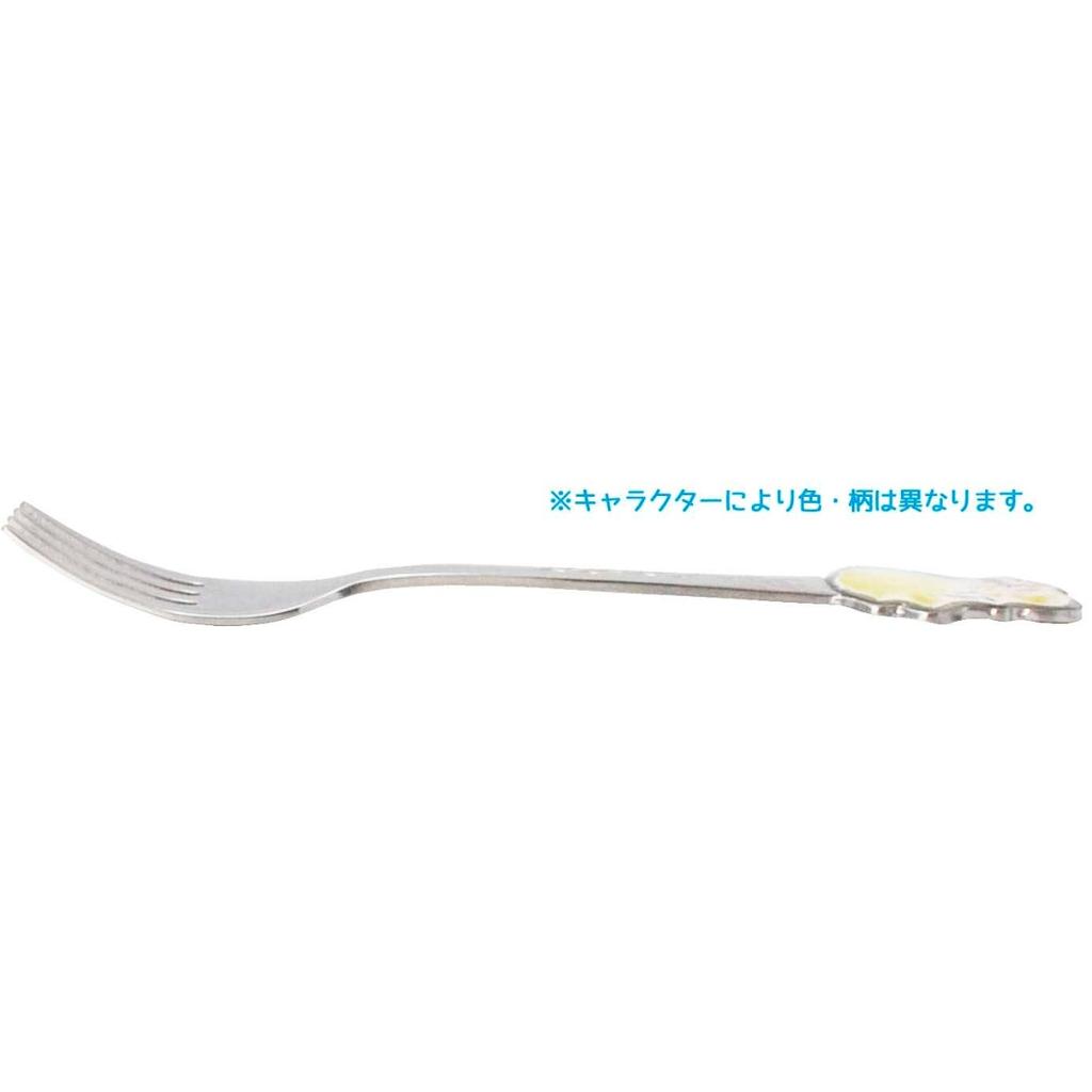 Skater Stainless Steel 3D Fork for Hello Kitty and Sanrio Fork, Die-Cut Kids, Design, DFS1C-A