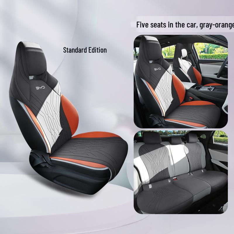 BYD Seal 06 DM-i Car Seat Cushion: Breathable, Non-slip, Flocking, Universal Fit for All Seasons