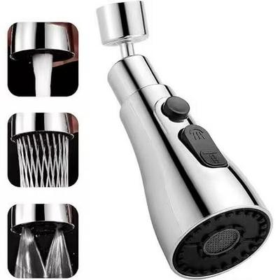 Bico Pulverizador Rotativo Universal para Torneira de Cozinha com Design Fino Anti-Salpicos