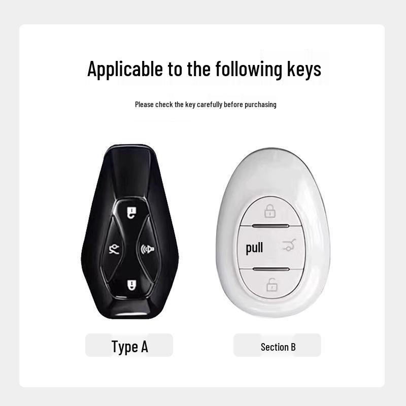Compatible Key Case for BAIC Jihu ARCFOX Alpha S/T5/T New Energy Models