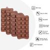 1 Set Cake Mold Silicone Chocolate Mold Heat Resistant Multifunctional Candy And Candle Mold for DIY Baking Kitchen Use