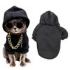 Pet Clothing Cute Pet Outfit Cozy Pet Hoodies for Small Medium Dogs Cats Soft Fabric Sweatshirt Apparel for Puppy Easy On/off