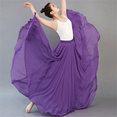 Jupe de performance de danse fluide à 720 degrés