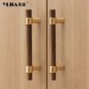 Wardrobe Cupboard Handle Kitchen Door Cabinets Knobs Wood Cabinet Pull Nature Style Wooden Cabinet Handle