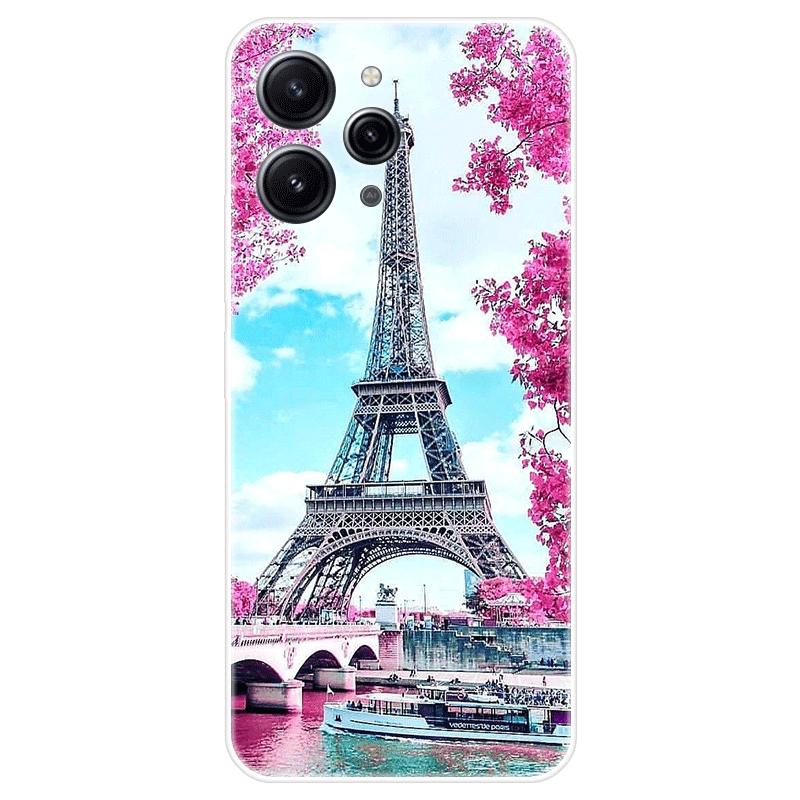 Para xiaomi redmi 12 redmi12 4g caso macio silicone capa traseira dos desenhos animados caso de telefone criatividade