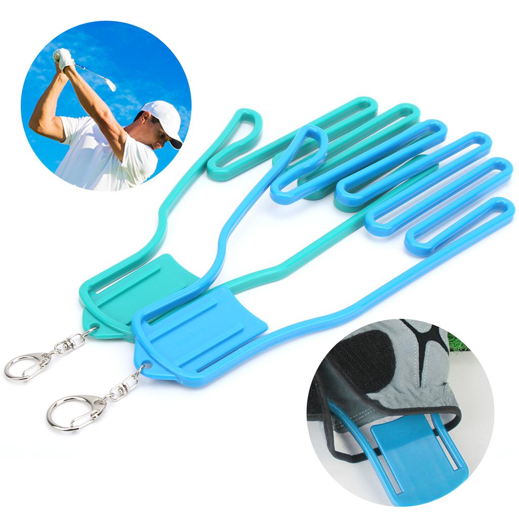 Golf Gloves Stretcher ABS Left Right Hand Golf Glove Keeper Holder Shaper Tool