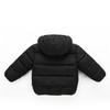 2026 Kids' Hooded Plaid Fleece-Lined Down Jacket for Boys & Girls, Warm Cotton Outerwear for Baby, Autumn & Winter.
