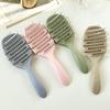 ABS Degradable Vented Hair Brush Dual-use Hollow Out Comb New Detangling Brush  For Wet Dry Hair
