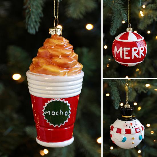 Christmas Pendant Tops Schoolbag Gloves Solder Design Tree Decoration Festive Hanging Holiday Decoration