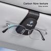 BAGI7 2026 Car Sticker Car Sun Visor Eyeglass Frame Sunglasses Clip Card Storage Bracket For BMW F30 F10 E90 F20 E46 E60 E70 E39 E36 E
