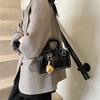 Trendy texture popular bag hand bag versatile women's bag retro underarm shoulder bag women's bag