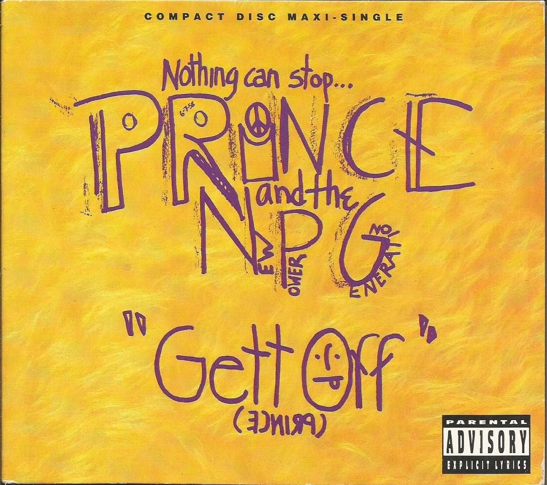

CD PRINCE - Gett Off 9401382 Paisley Park 1991 US Pop Used